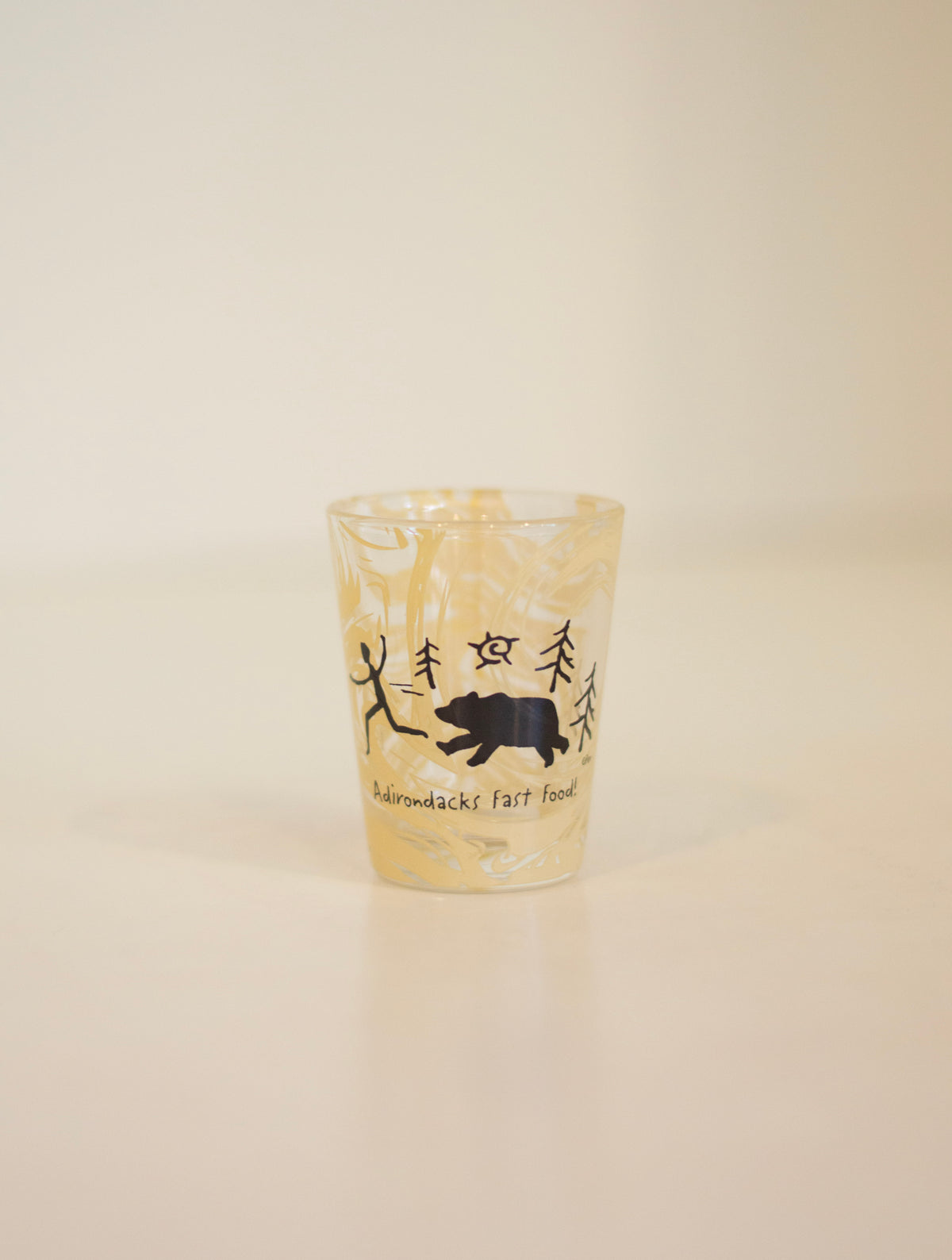 Adirondack Fast Food Shot Glass